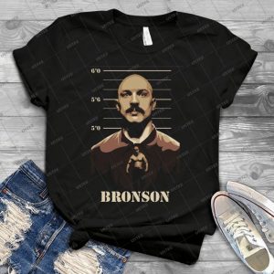 Bronson T Shirt - Vintage Mens Shirt Tshirt For Women Classic Handmade Shirt Retro Graphic Tee
