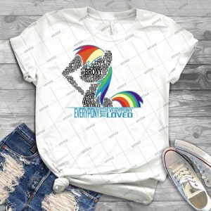 Brony Typography - White - 11 - Trending Shirt For Women Vintage Retro Tee For Men Kid's T-Shirt Handmade Shirt