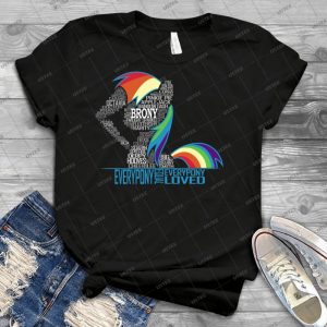 Brony Typography 34 - Best Unisex Trending Handmade T-shirt Gift Idea For Men T-shirt For Woman