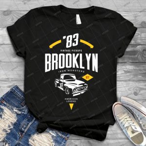 Brooklyn Pickup Truck Retro Vintage 38 - Trending Shirt For Women Vintage Retro Tee For Men Kid's T-Shirt Handmade Shirt