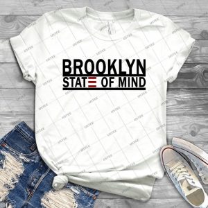 Brooklyn State Of Mind - Gift Idea Shirt For Men Tee For Women Classic Retro Vintage Graphic T-Shirt