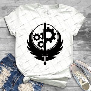 Brotherhood Logo Black - Vintage Men's Shirt Tshirt For Women Classic Handmade Shirt Retro Graphic Tee