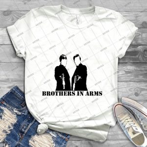 Brothers In Arms - Best Unisex Trending Handmade T-shirt Gift Idea For Men T-shirt For Woman