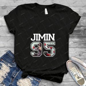 Bts-Jimin 95 - Gift Idea Shirt For Men Tee For Women Classic Retro Vintage Graphic T-Shirt