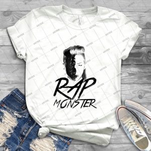 Bts-Rap Monster - Best Unisex Trending Handmade T-shirt Gift Idea For Men T-shirt For Woman