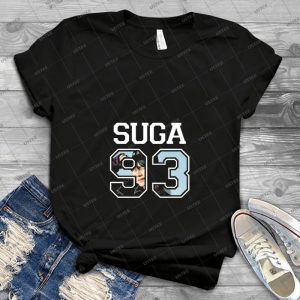 Bts-Suga 93 - Spring Day - - Gift Idea Shirt For Men Tee For Women Classic Retro Vintage Graphic T-Shirt