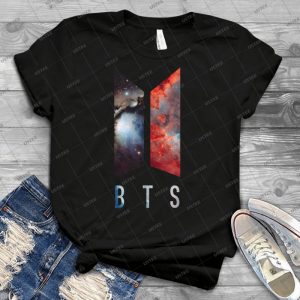 Bts Nebula New Logo - Trending Shirt For Women Vintage Retro Tee For Men Kid's T-Shirt Handmade Shirt