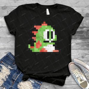 Bubble Bobble Green Dragon 71 - Trending Shirt For Women Vintage Retro Tee For Men Kid's T-Shirt Handmade Shirt