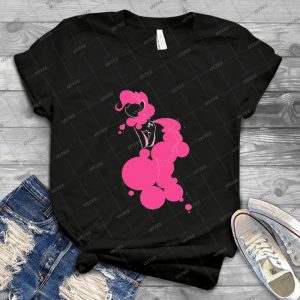 Bubbly Pink - Vintage Mens Shirt Tshirt For Women Classic Handmade Shirt Retro Graphic Tee