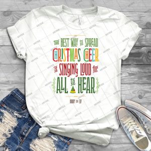 Buddy The Elf-Christmas Cheer - Gift Idea Shirt For Men Tee For Women Classic Retro Vintage Graphic T-Shirt