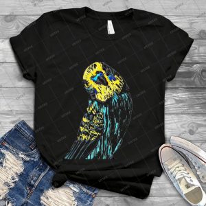 Budgie In Love 20 - Vintage Mens Shirt Tshirt For Women Classic Handmade Shirt Retro Graphic Tee