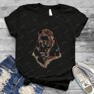 Budgie Pilot 20 - Vintage Mens Shirt Tshirt For Women Classic Handmade Shirt Retro Graphic Tee