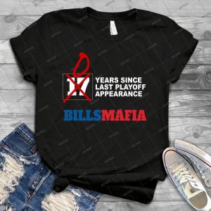 Buffalo Football Playoff Drought Over - Vintage Mens Shirt Tshirt For Women Classic Handmade Shirt Retro Graphic Tee