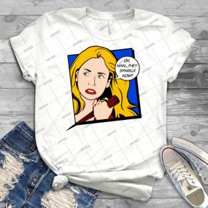 Buffy Pop Art - Vintage Men's Shirt Tshirt For Women Classic Handmade Shirt Retro Graphic Tee