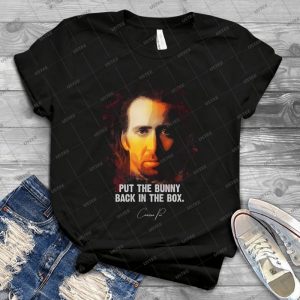 Bunny In The Box - Cameron Poe con Air 1 - Vintage Mens Shirt Tshirt For Women Classic Handmade Shirt Retro Graphic Tee