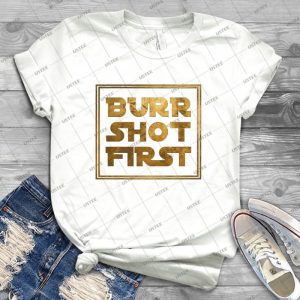Burr Shot First - Gold 90 - Trending Shirt For Women Vintage Retro Tee For Men Kid's T-Shirt Handmade Shirt