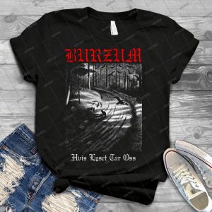 Burzum - Hyvis Lyset Tar Oss 72 - Trending Shirt For Women Vintage Retro Tee For Men Kid's T-Shirt Handmade Shirt