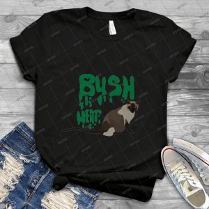 Bushmeat Ben Monkey Siamese Brown Cat - Vintage Mens Shirt Tshirt For Women Classic Handmade Shirt Retro Graphic Tee