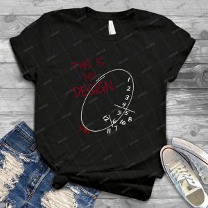 C39Est Ma Conception- 83 - Vintage Mens Shirt Tshirt For Women Classic Handmade Shirt Retro Graphic Tee