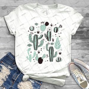 Cacti T Shirt 65 - Vintage Men's Shirt Tshirt For Women Classic Handmade Shirt Retro Graphic Tee