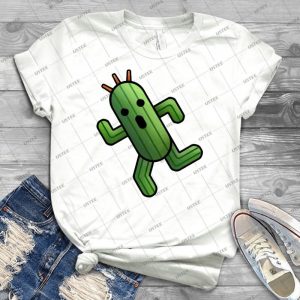 Cactuar T Shirt 15 - Vintage Men's Shirt Tshirt For Women Classic Handmade Shirt Retro Graphic Tee