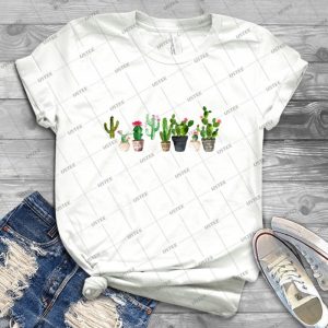 Cactus T Shirt 44 - Trending Shirt For Women Vintage Retro Tee For Men Kid's T-Shirt Handmade Shirt
