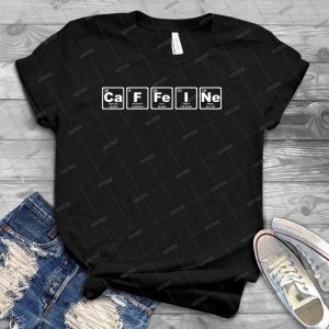 Caffeine - Periodic Table 77 - Best Unisex Trending Handmade T-shirt Gift Idea For Men T-shirt For Woman