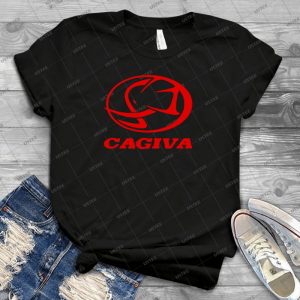 Cagiva T Shirt - Vintage Mens Shirt Tshirt For Women Classic Handmade Shirt Retro Graphic Tee