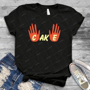 Cake - Human Style - 74 - Vintage Mens Shirt Tshirt For Women Classic Handmade Shirt Retro Graphic Tee