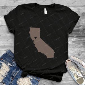California Peach 37 - Vintage Mens Shirt Tshirt For Women Classic Handmade Shirt Retro Graphic Tee