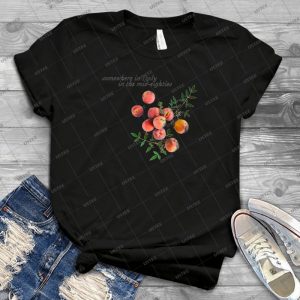 Call Me By Your Name-Inscription - Best Unisex Trending Handmade T-shirt Gift Idea For Men T-shirt For Woman