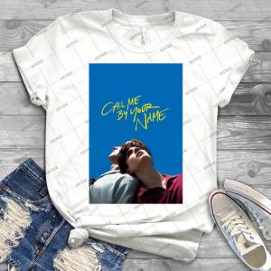 Call Me By Your Name Poster - Gift Idea Shirt For Men Tee For Women Classic Retro Vintage Graphic T-Shirt
