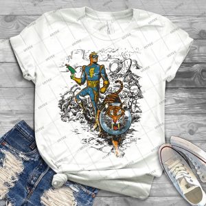 Calvin- The Spiffy Spaceman - Best Unisex Trending Handmade T-shirt Gift Idea For Men T-shirt For Woman