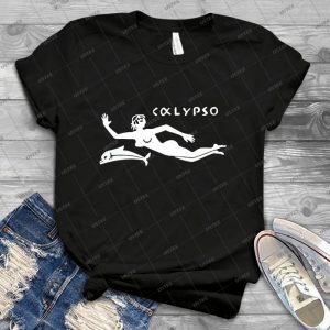 Calypso T Shirt 54 - Vintage Mens Shirt Tshirt For Women Classic Handmade Shirt Retro Graphic Tee