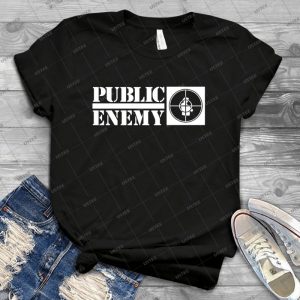 Camiseta Del Logo Del Enemigo Pblico - Vintage Mens Shirt Tshirt For Women Classic Handmade Shirt Retro Graphic Tee