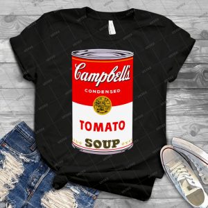 Campbell S Tomato Soup Can - Andy Warhol 5 - Best Unisex Trending Handmade T-shirt Gift Idea For Men T-shirt For Woman