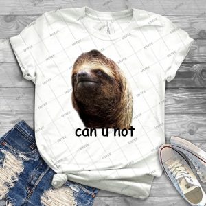 Can U Not Sloth 43 - Trending Shirt For Women Vintage Retro Tee For Men Kid's T-Shirt Handmade Shirt