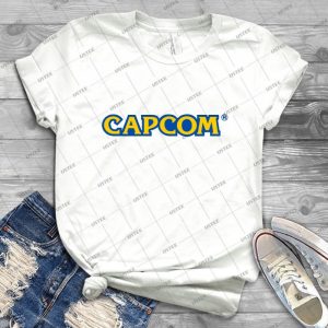 Capcom Logo 10 - Trending Shirt For Women Vintage Retro Tee For Men Kid's T-Shirt Handmade Shirt