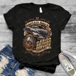 Capt- Mal S Cargo Delivery 80 - Best Unisex Trending Handmade T-shirt Gift Idea For Men T-shirt For Woman