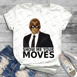Captain Falcon In Formal Attire 2 - Gift Idea Shirt For Men Tee For Women Classic Retro Vintage Graphic T-Shirt