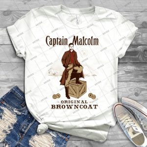Captain Malcolm - Gift Idea Shirt For Men Tee For Women Classic Retro Vintage Graphic T-Shirt