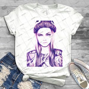Cara Delevingne 25 - Gift Idea Shirt For Men Tee For Women Classic Retro Vintage Graphic T-Shirt