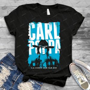 Carl Poppa - Vintage Mens Shirt Tshirt For Women Classic Handmade Shirt Retro Graphic Tee