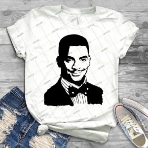 Carlton Banks - Vintage Men's Shirt Tshirt For Women Classic Handmade Shirt Retro Graphic Tee