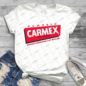 Carmex Classic Lip Balm Logo - Best Unisex Trending Handmade T-shirt Gift Idea For Men T-shirt For Woman