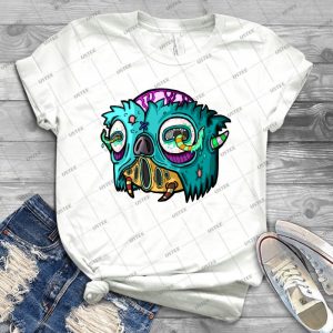 Carnihell 12 Monster Head 51 - Vintage Men's Shirt Tshirt For Women Classic Handmade Shirt Retro Graphic Tee
