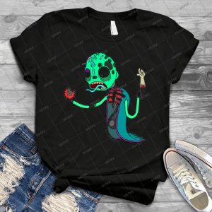 Carnihell 6 Green Saw Man 37 - Vintage Mens Shirt Tshirt For Women Classic Handmade Shirt Retro Graphic Tee