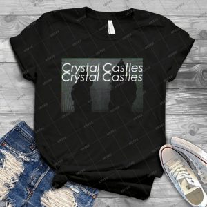 Castillos De Cristal - Vintage Mens Shirt Tshirt For Women Classic Handmade Shirt Retro Graphic Tee