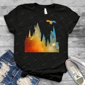 Castle With Owl - Best Unisex Trending Handmade T-shirt Gift Idea For Men T-shirt For Woman