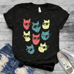 Cat Shirt 35 - Trending Shirt For Women Vintage Retro Tee For Men Kid's T-Shirt Handmade Shirt